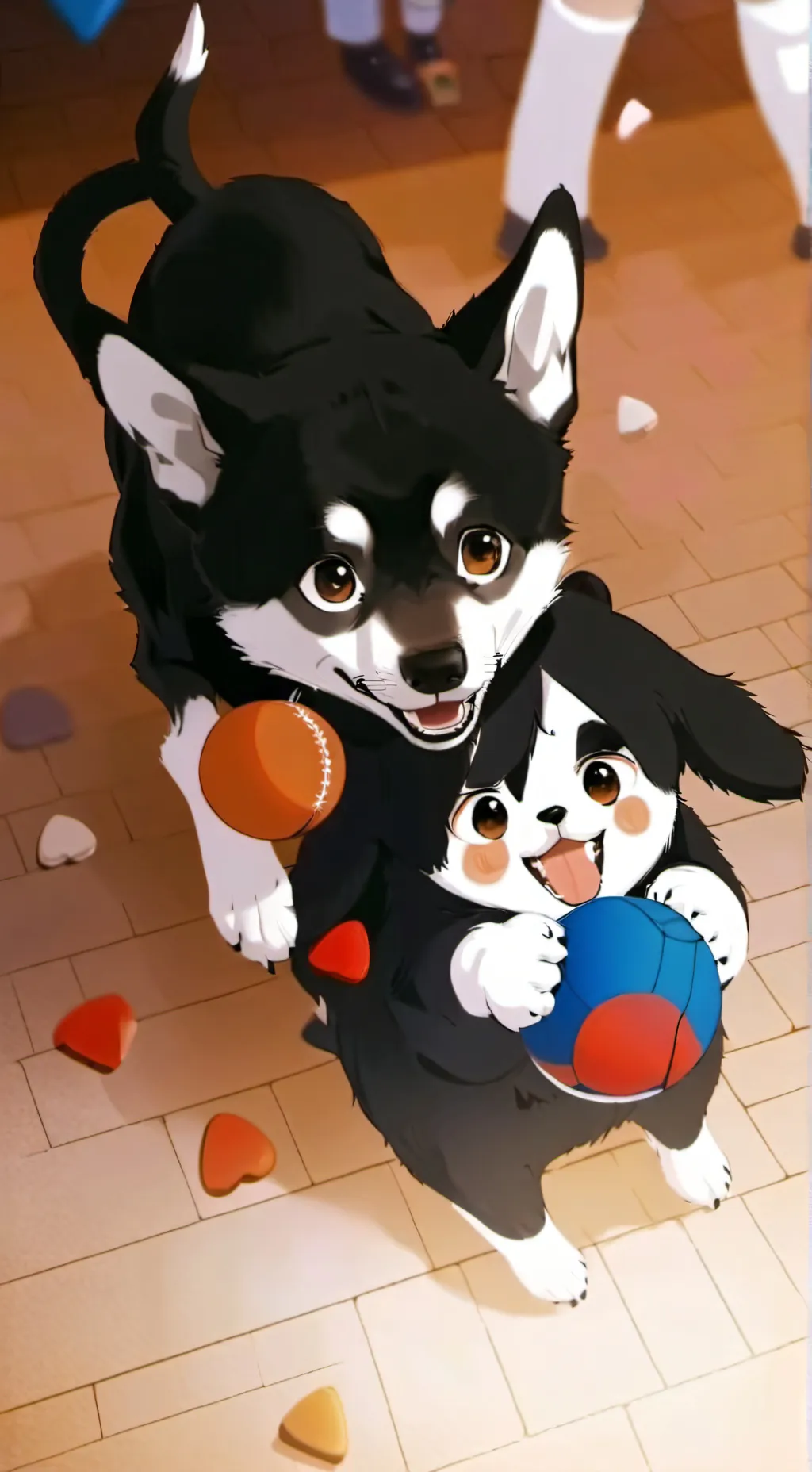 ai character: bod (ball-dog) background