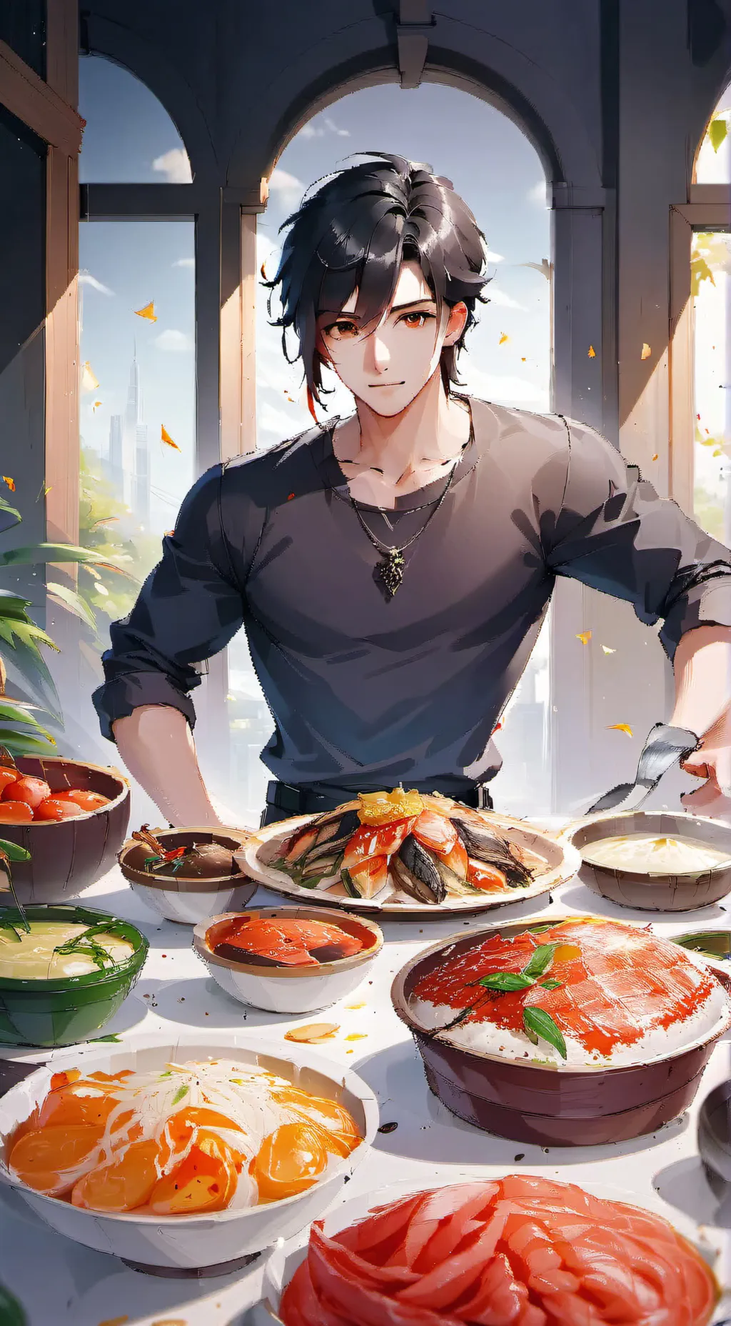 ai character: Finn background