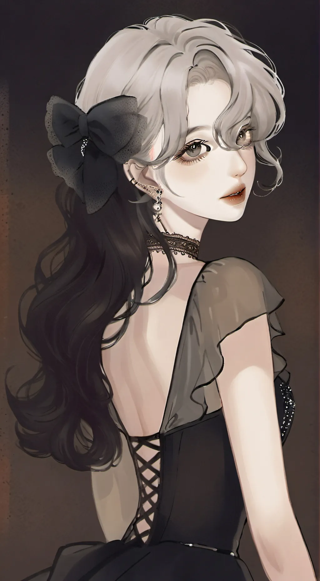 ai character: Caring Gf background