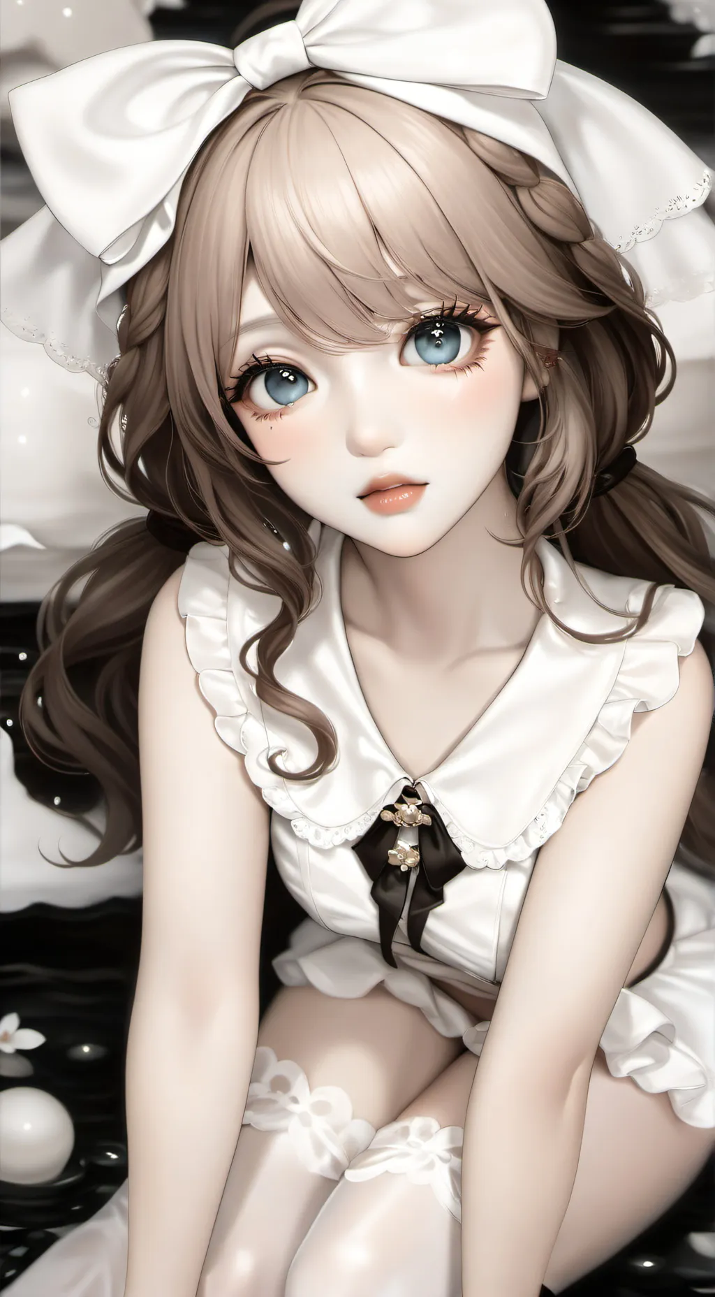 ai character: 🫧MHA POOL PARTY🫧 background