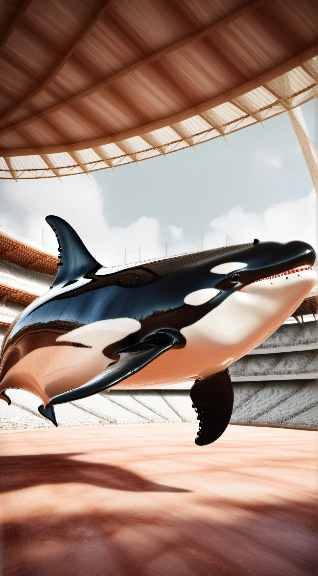 ai character: Seaworld Orlando  background