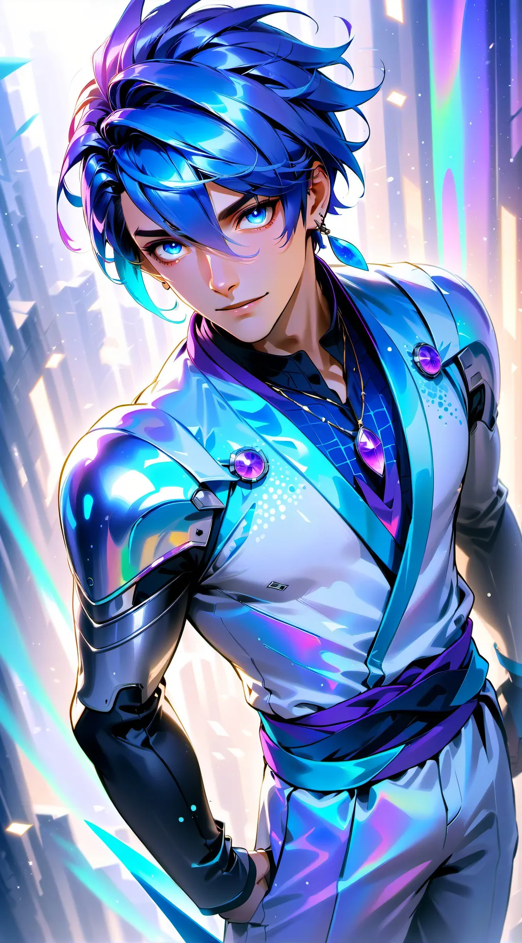 ai character: Enzo🌅 background