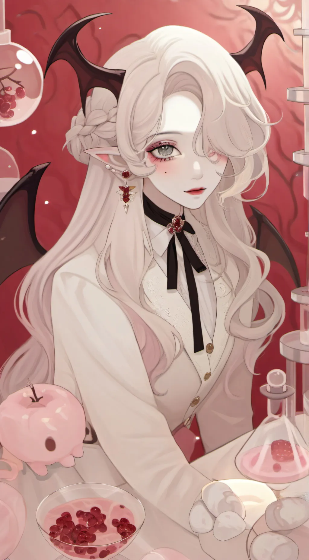 ai character: Stardust background