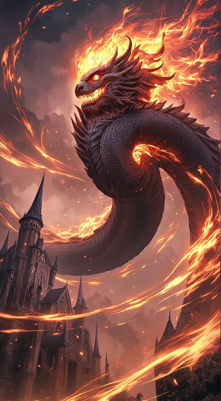 ai character: The phoenix background