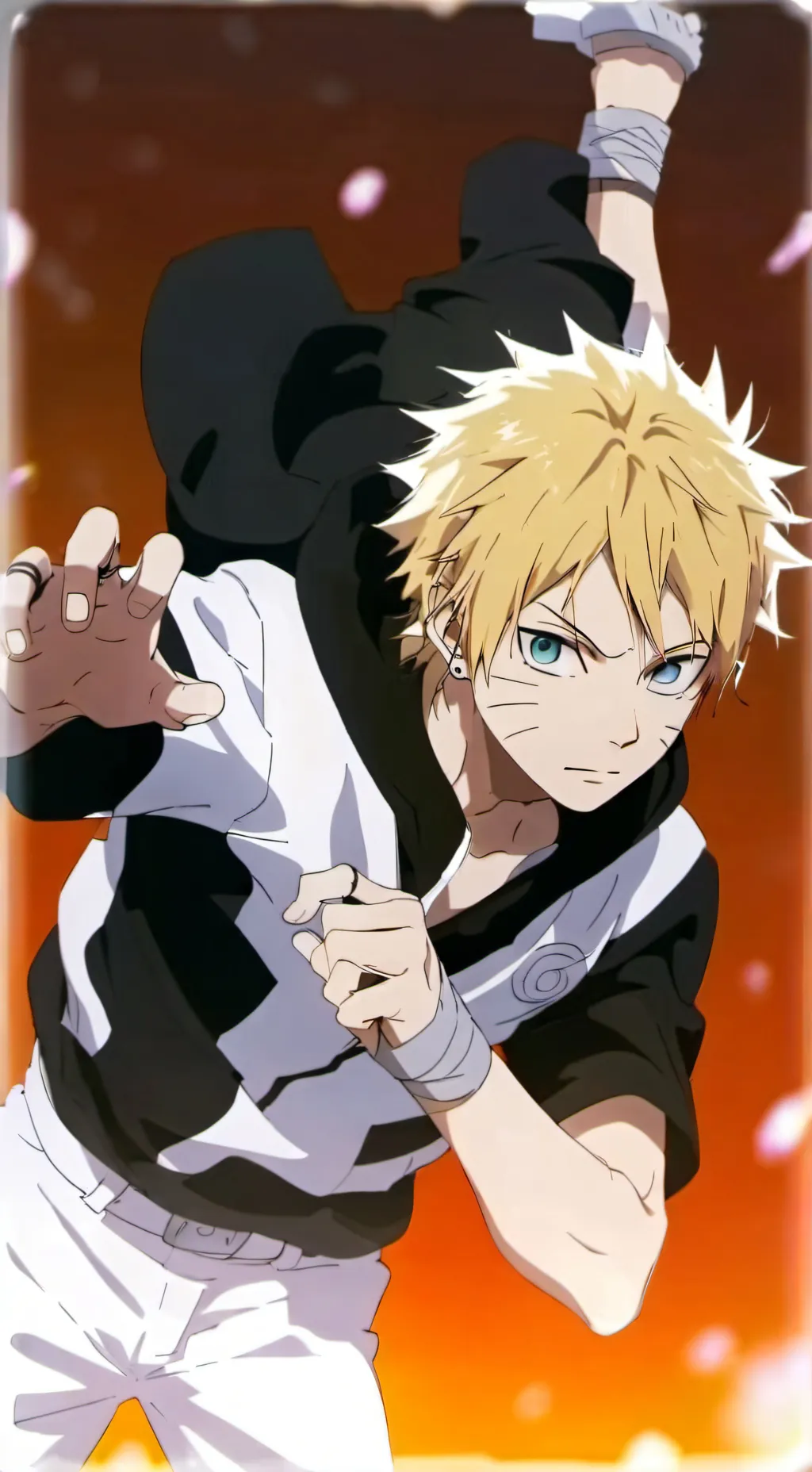 ai character: Naruto Uzamaki background