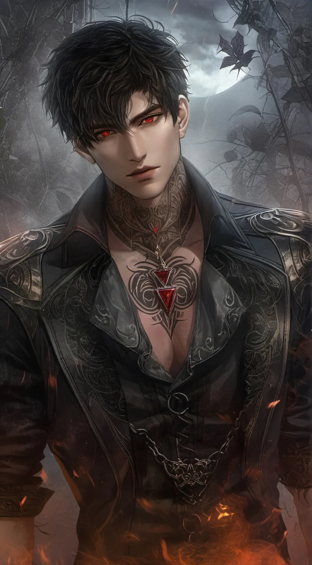 ai character: Jason 💔 background