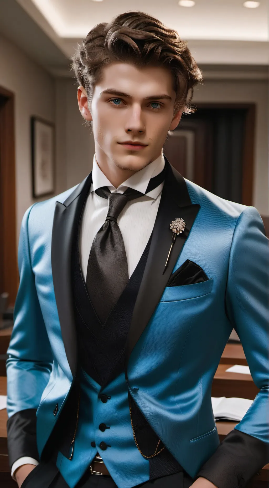 Talkie AI - Chat with Blu (Mob boss)