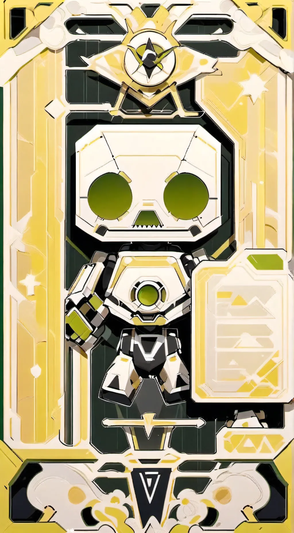 ai character: Shellvision background