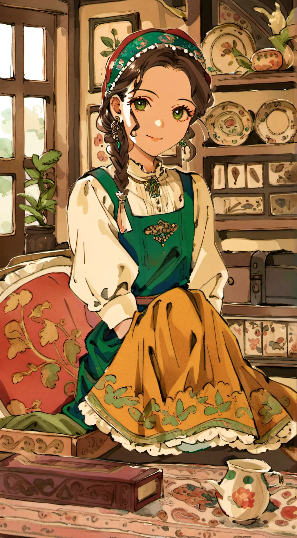 ai character: Gracie background