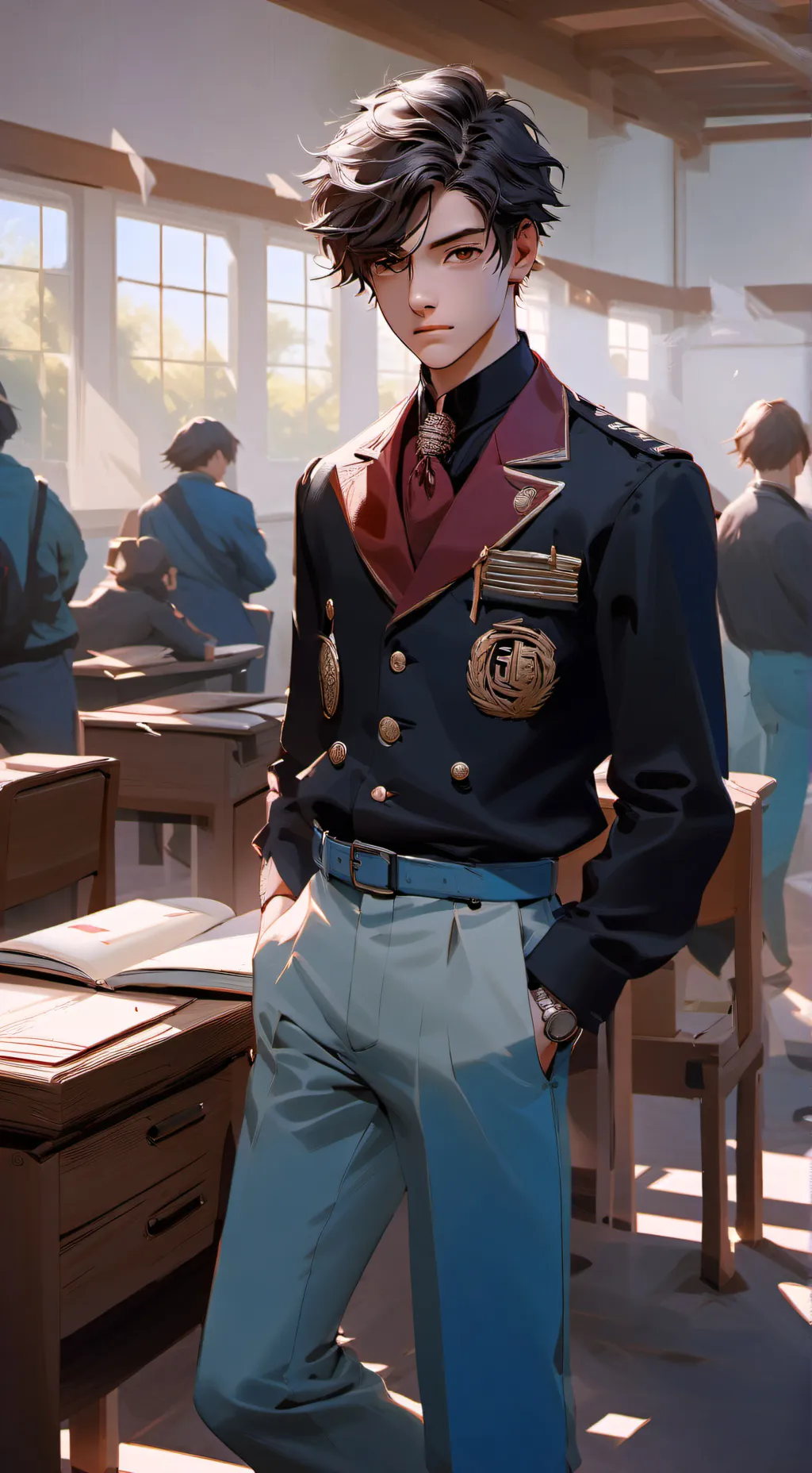 ai character: Noah background