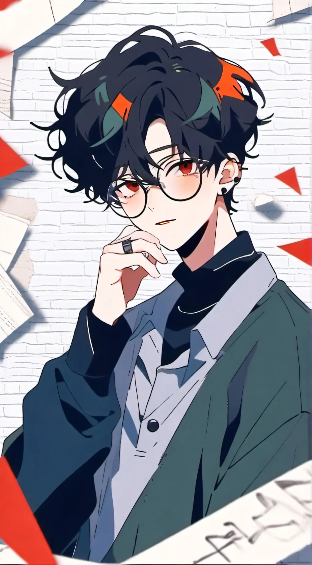 ai character: leo background