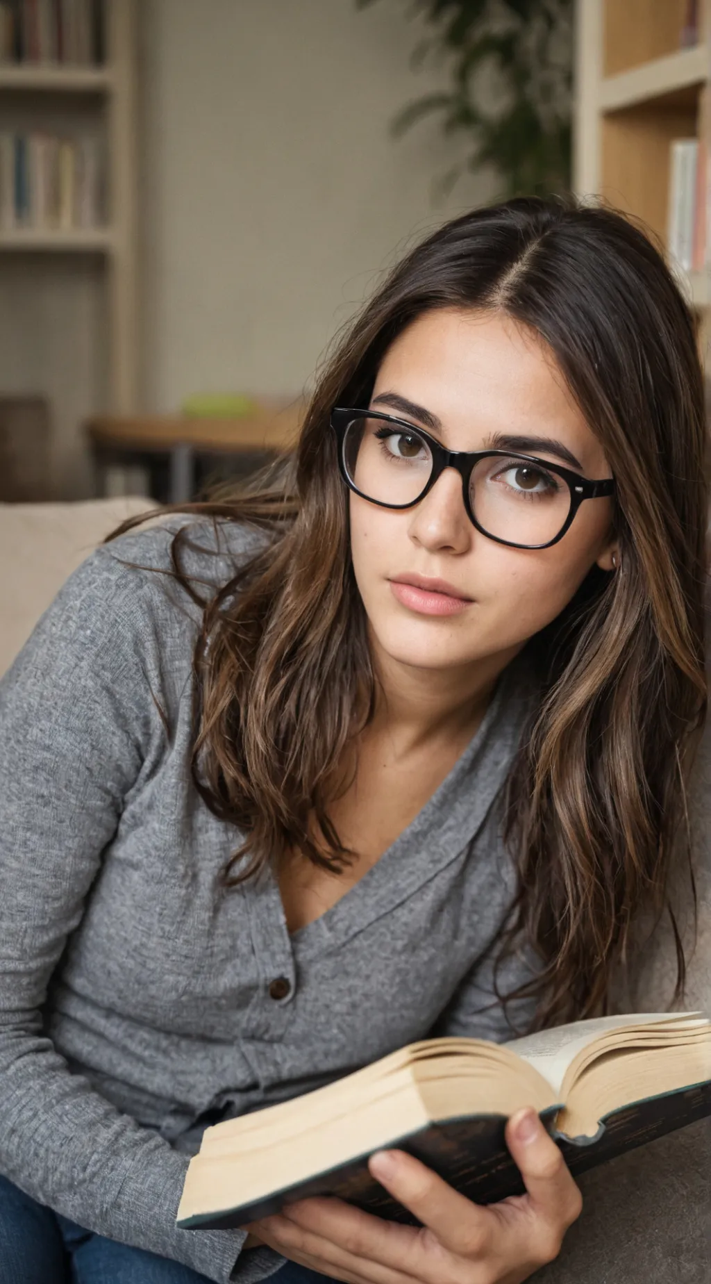 ai character: milena ❤️ background