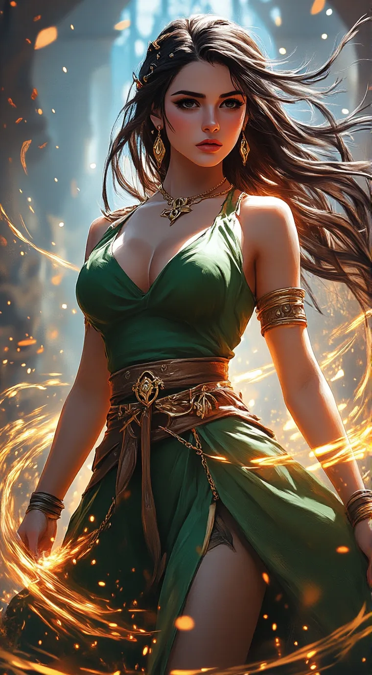 ai character: Mia  background