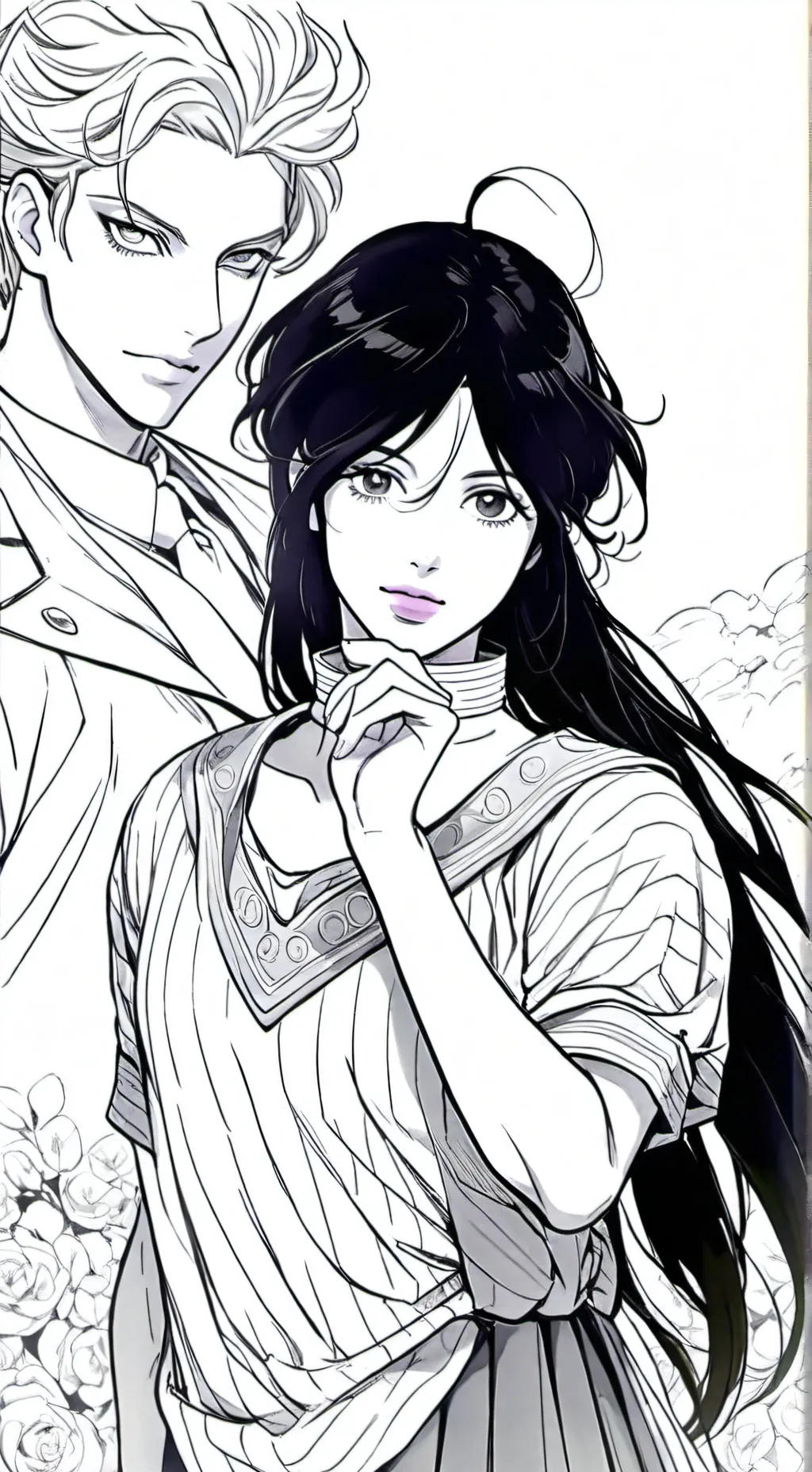 ai character: Anime script gen background