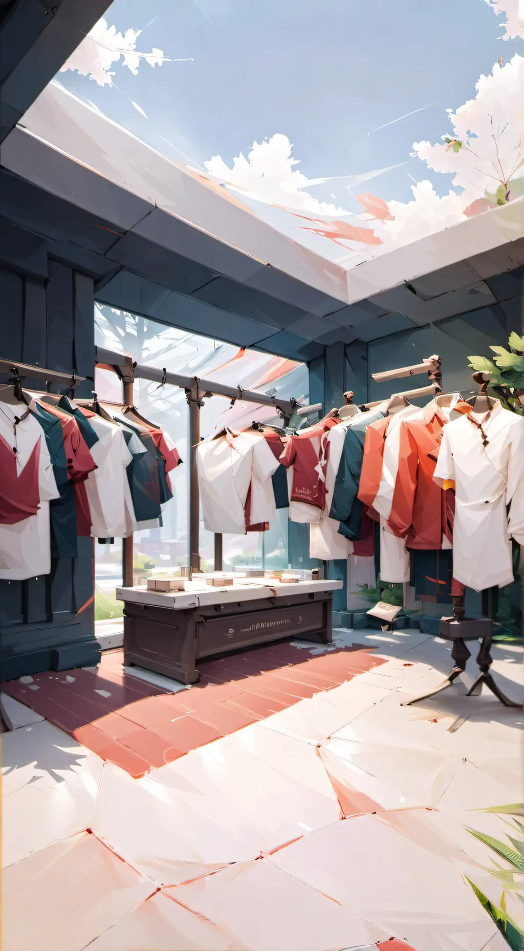 ai character: 4 wives background