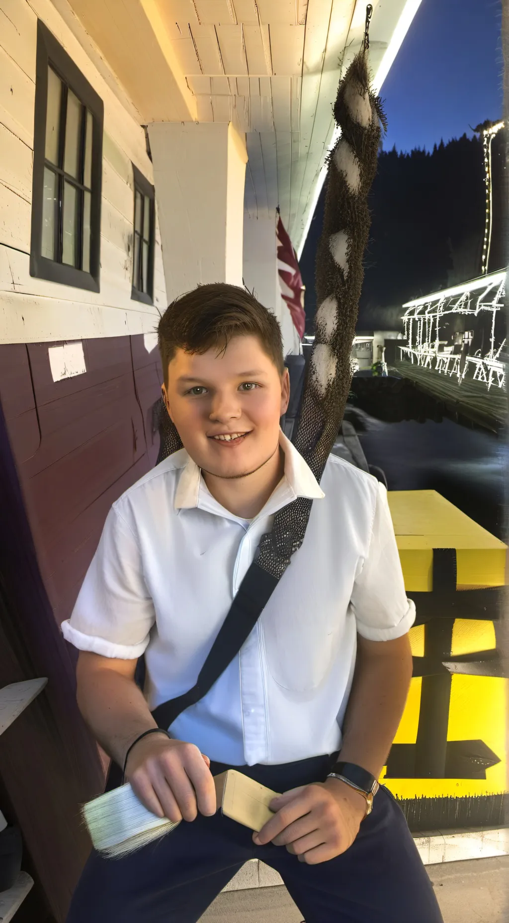 ai character: JPG background