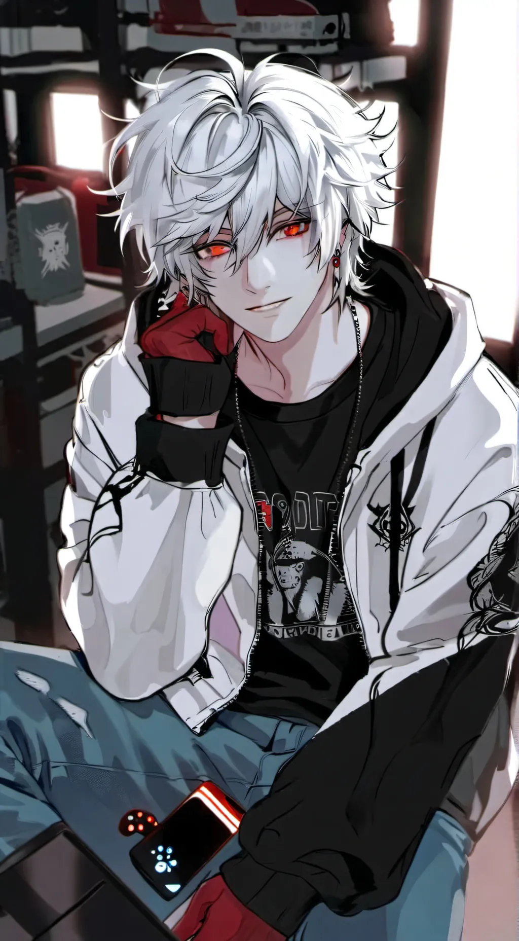 ai character: Max background