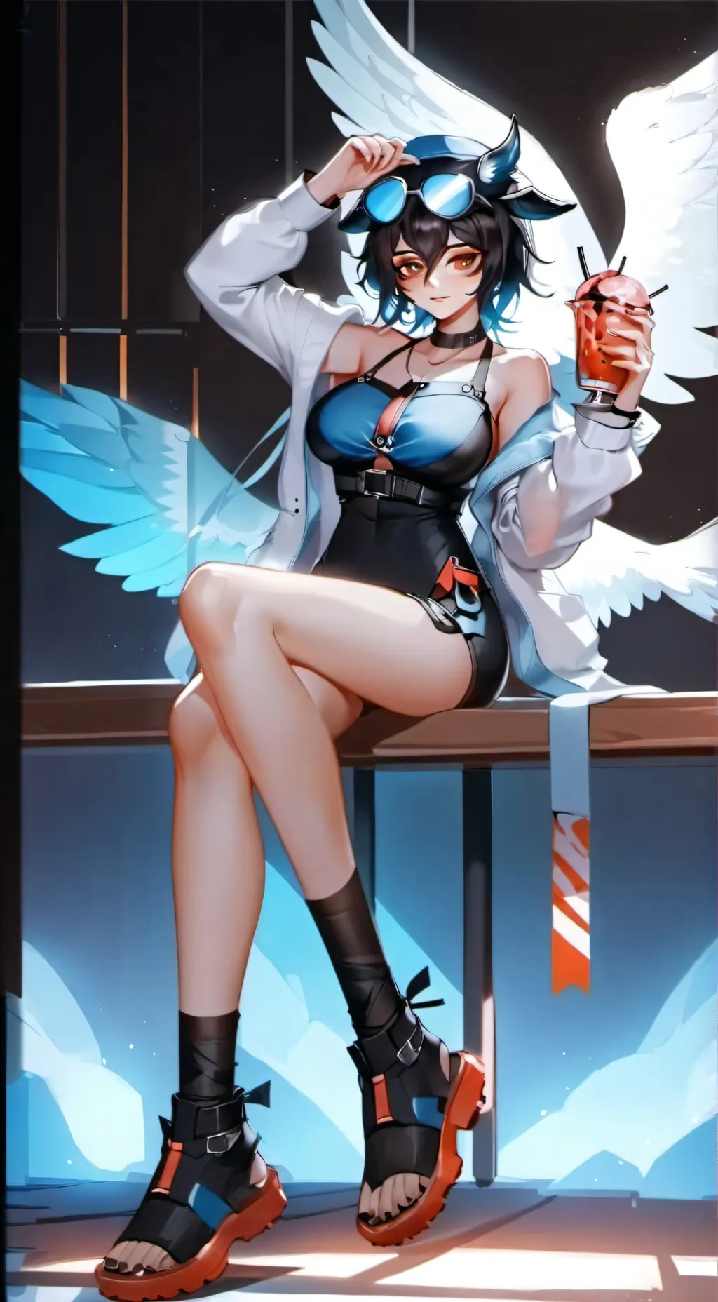 ai character: elena background