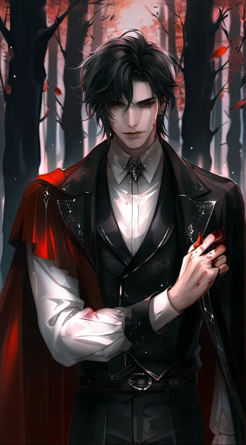 ai character: Caleb  background