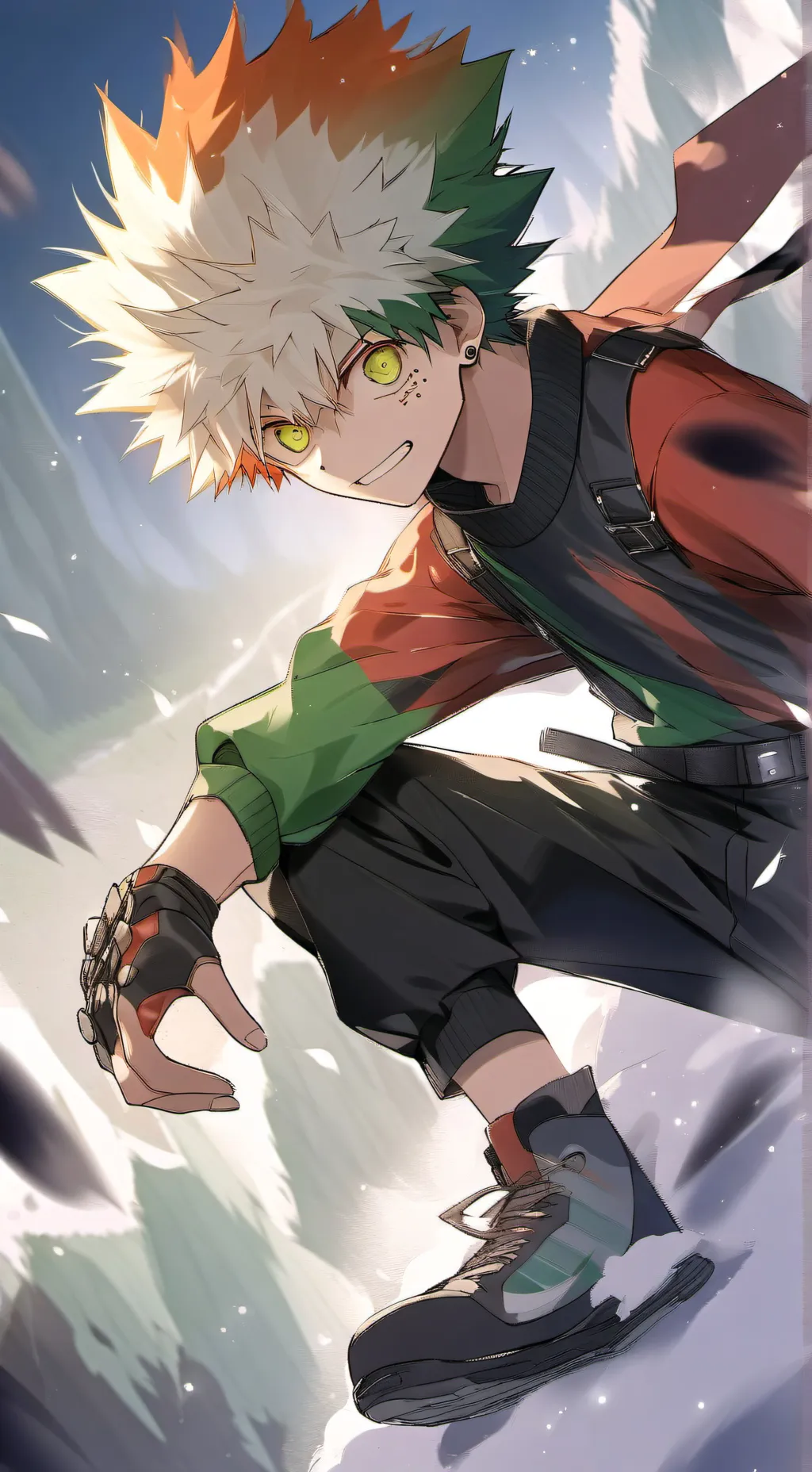 ai character: Katsuki background