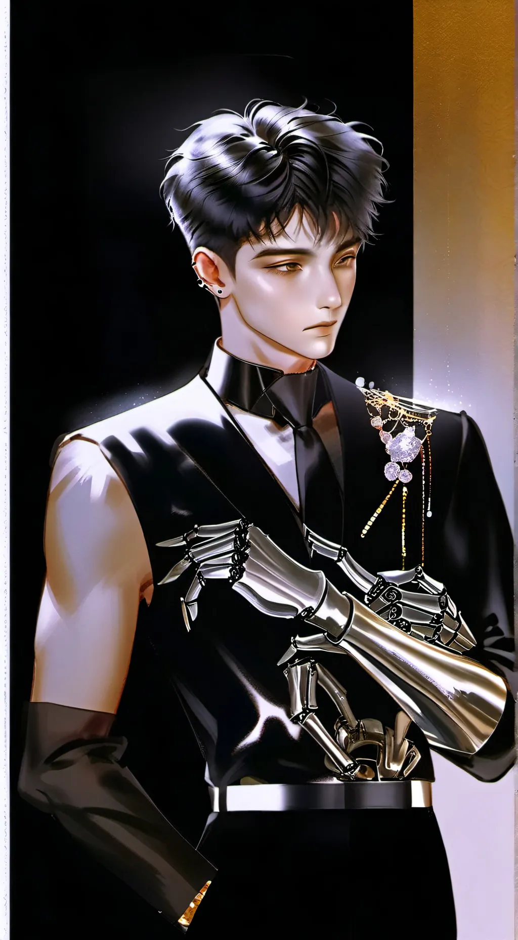 ai character: Zane  background