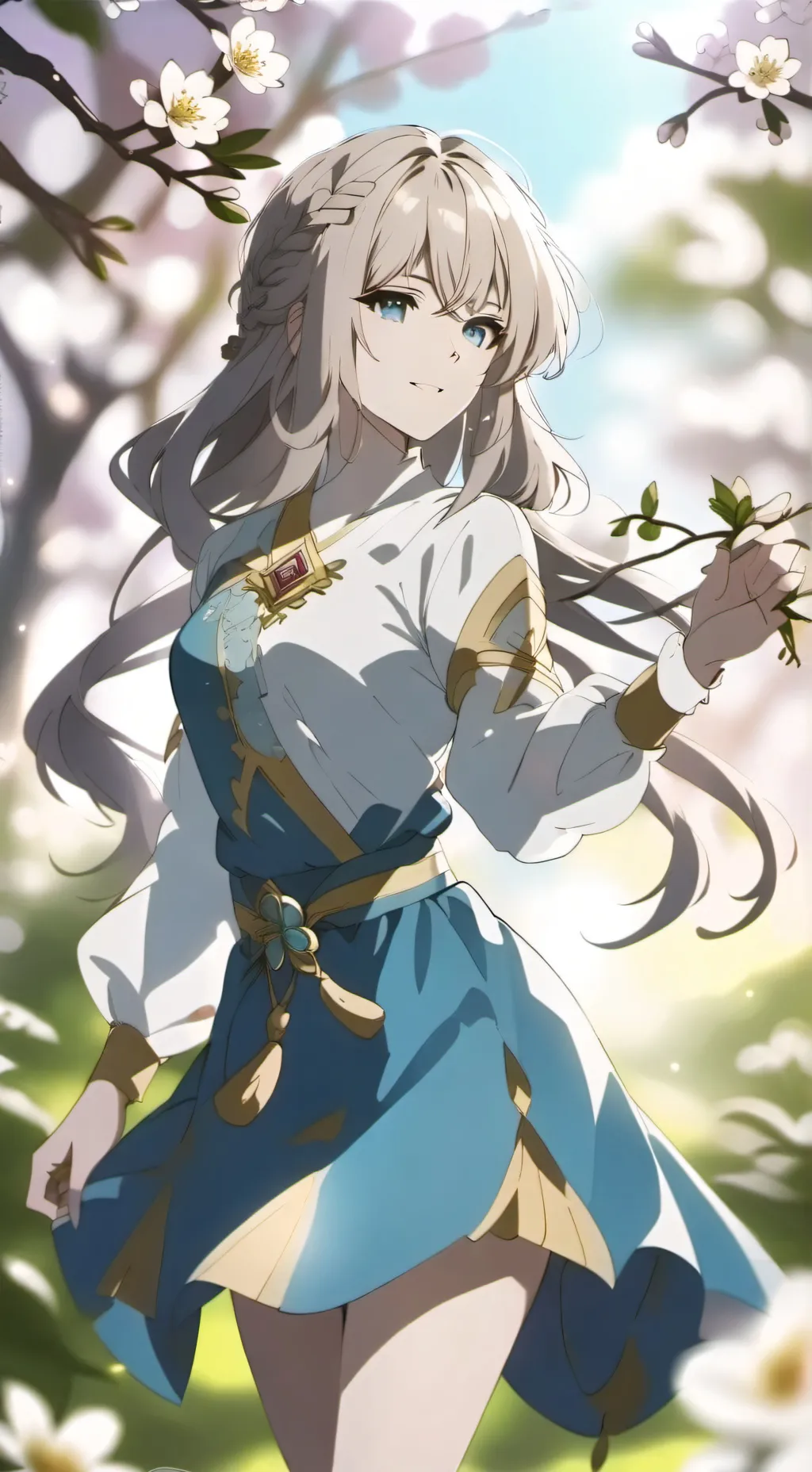 ai character: élodie background