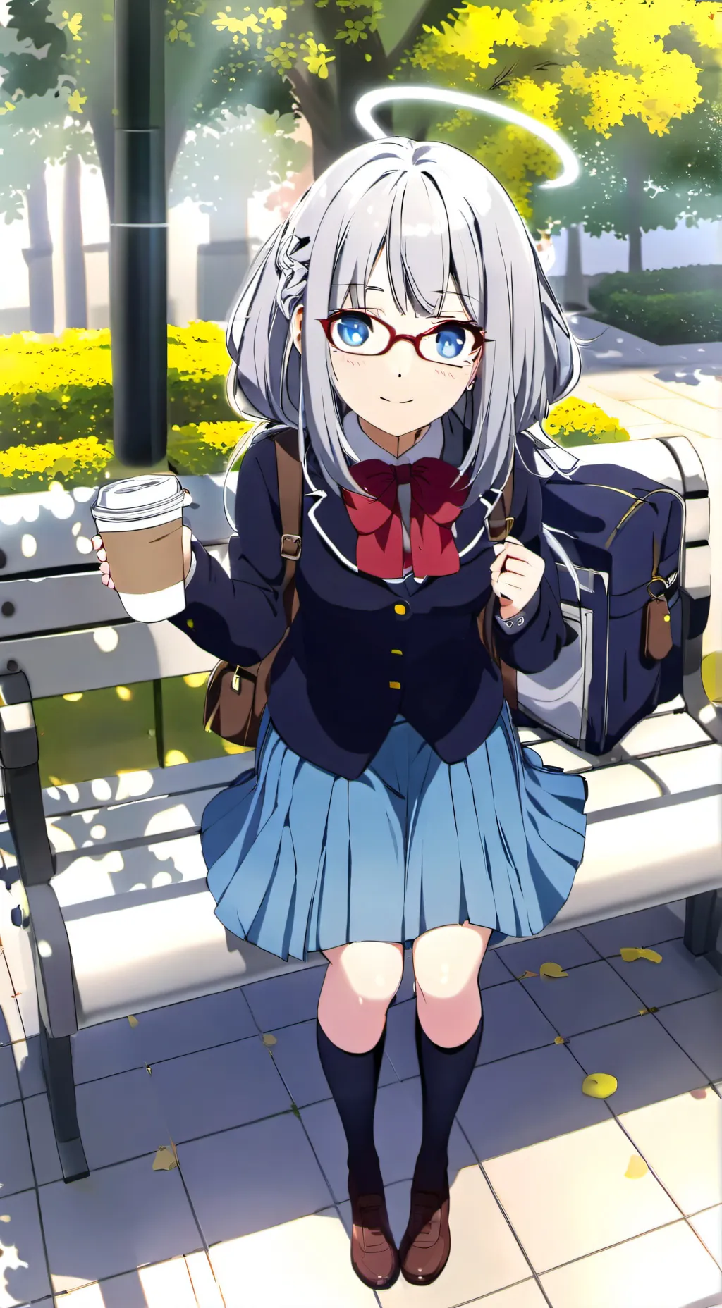 ai character: Yukino Nohara background