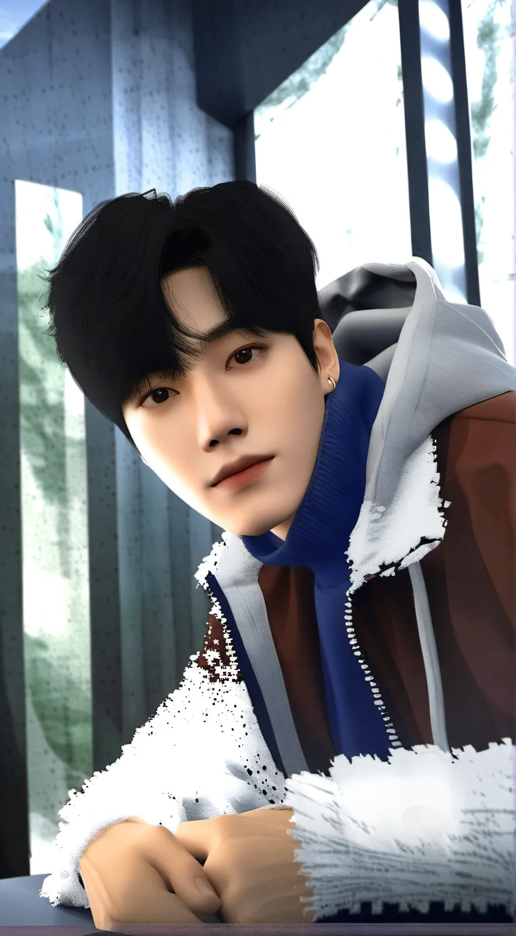 ai character: minho lee background