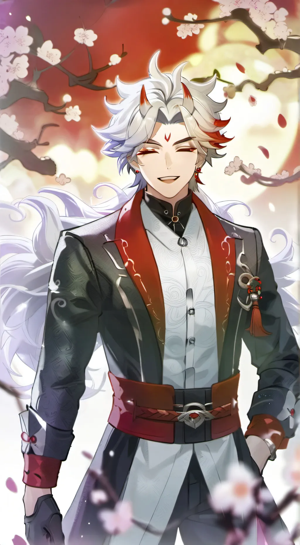 ai character: Itto x Gorou background