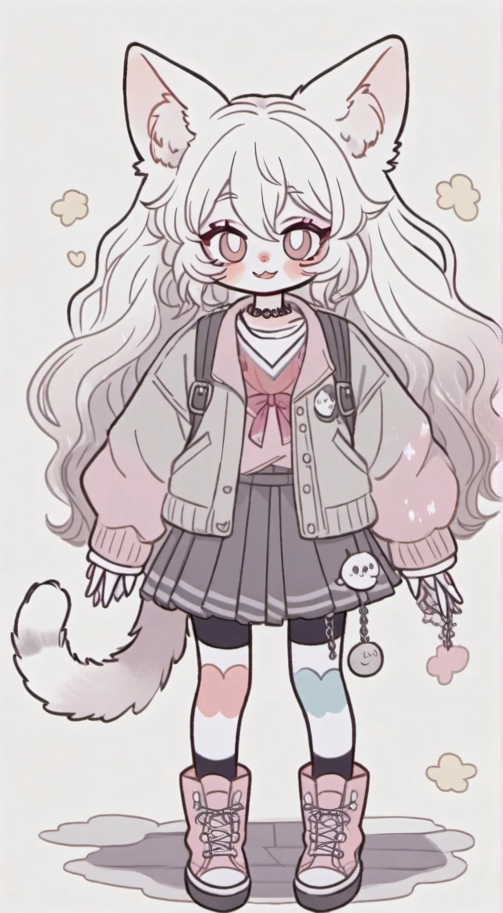 ai character: me wenda  background