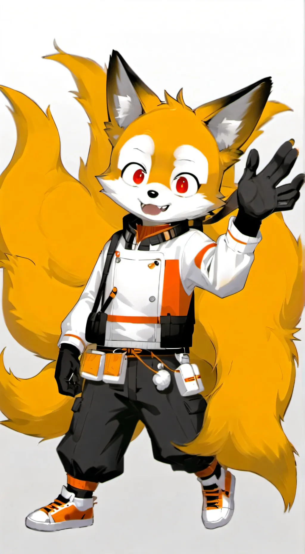 ai character: Tails♡♡ background