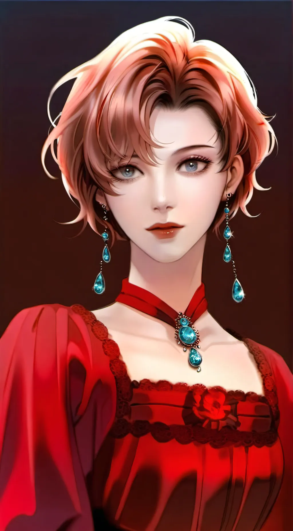 ai character: la patronne ?!  background