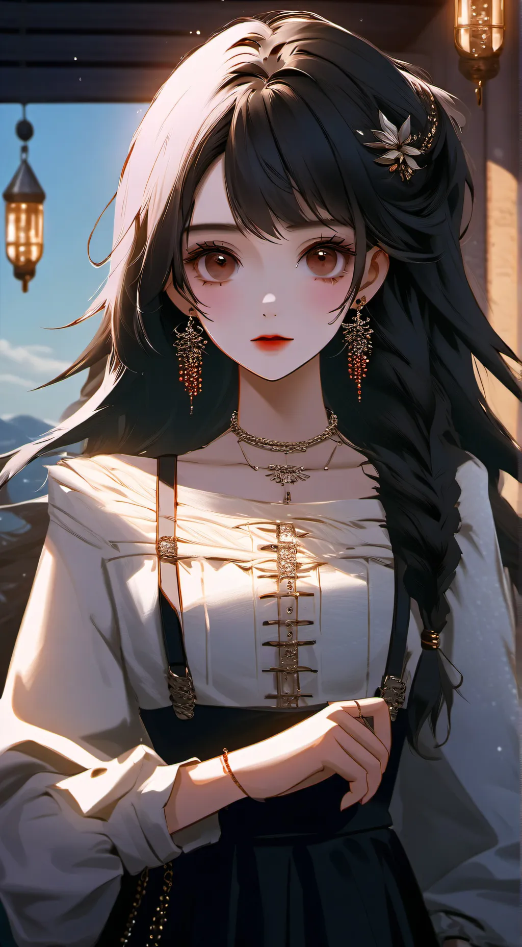 ai character: MHA new student	 background