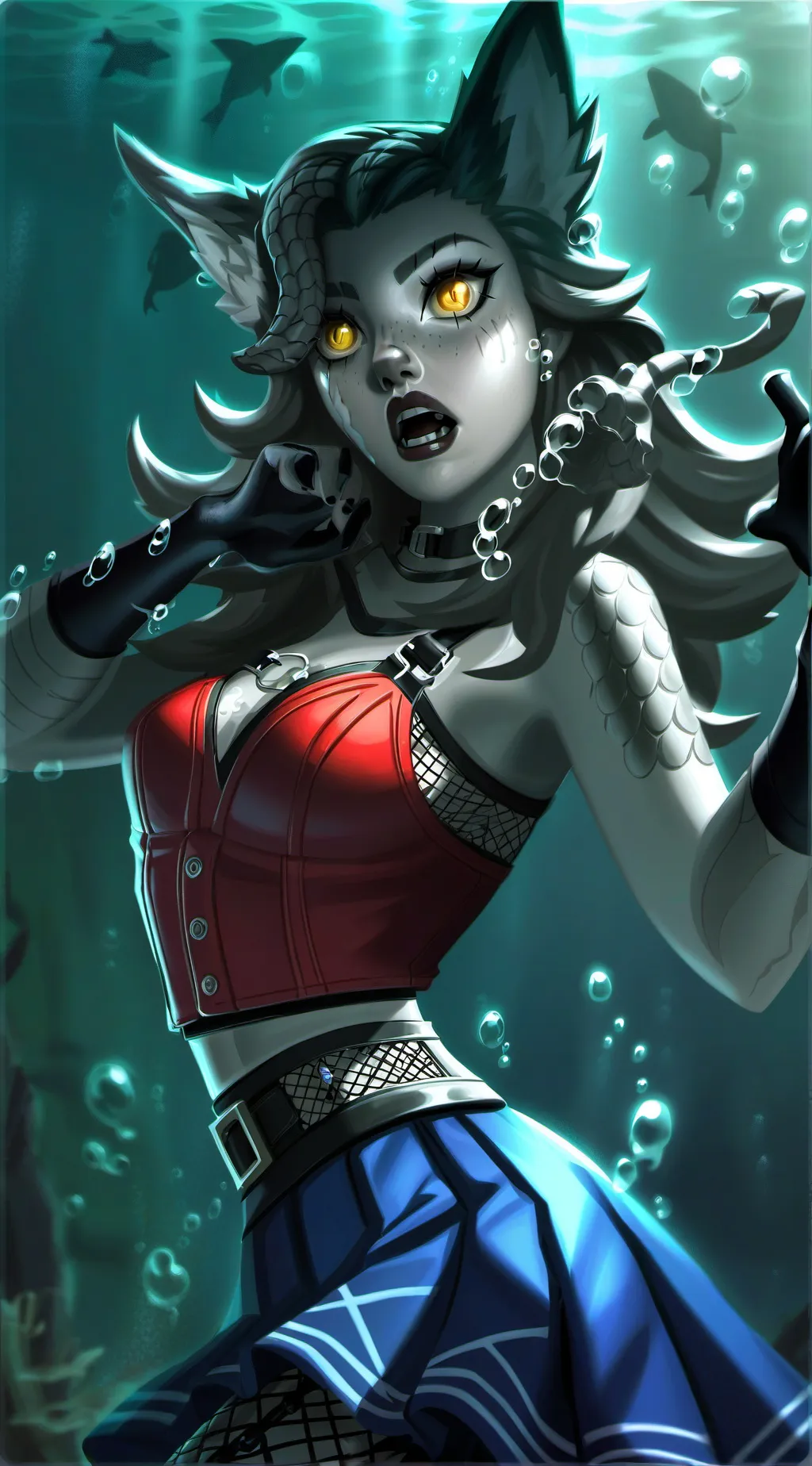 ai character: alexa Wilson  background