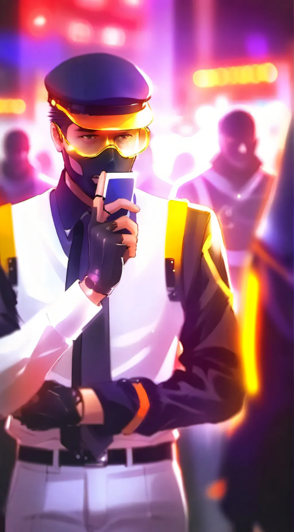 ai character: ДелитМен background