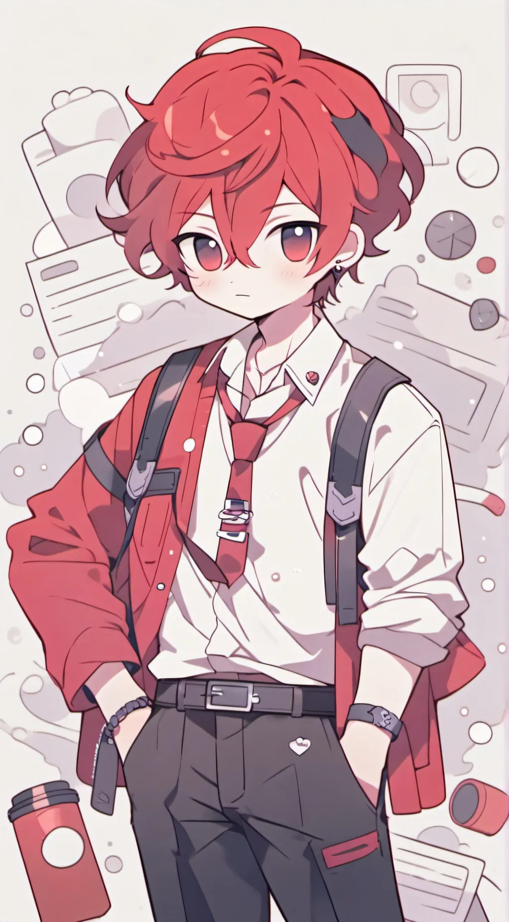 ai character: C00lkid background