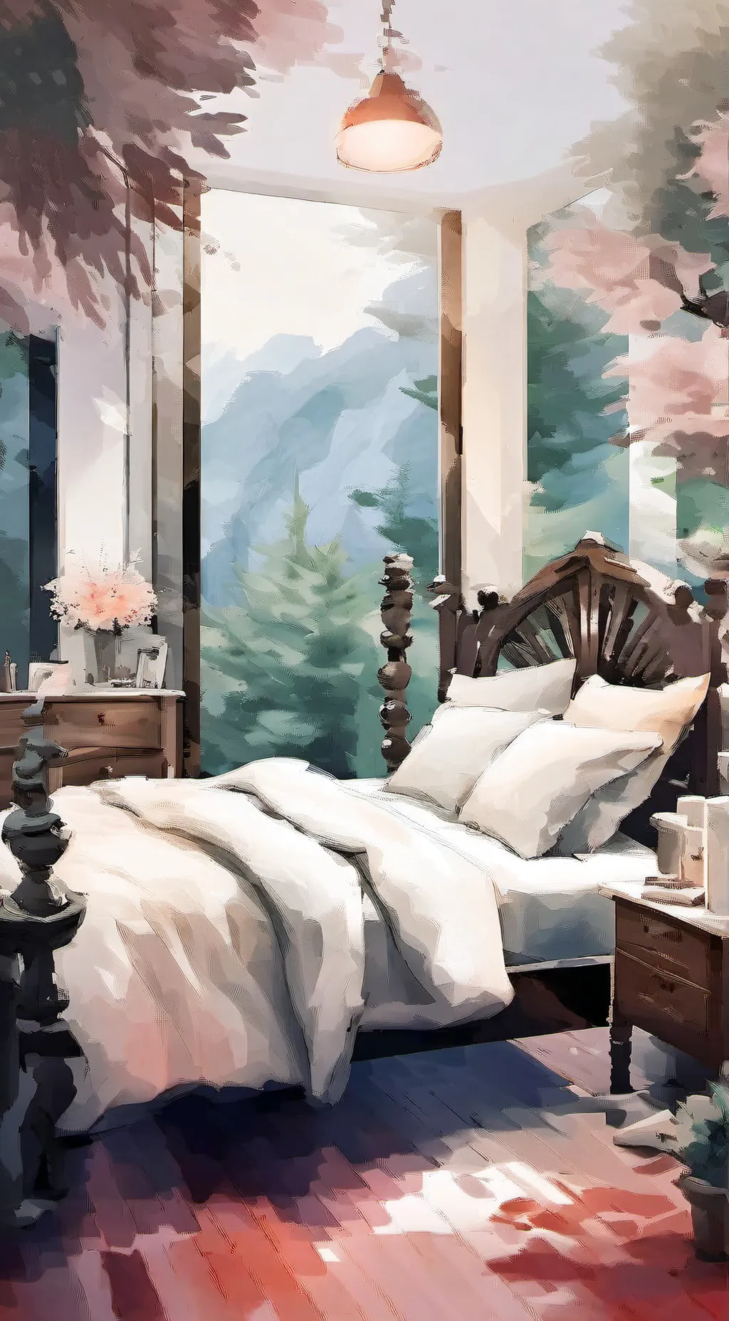 ai character: Kiri's Sleepover!  background