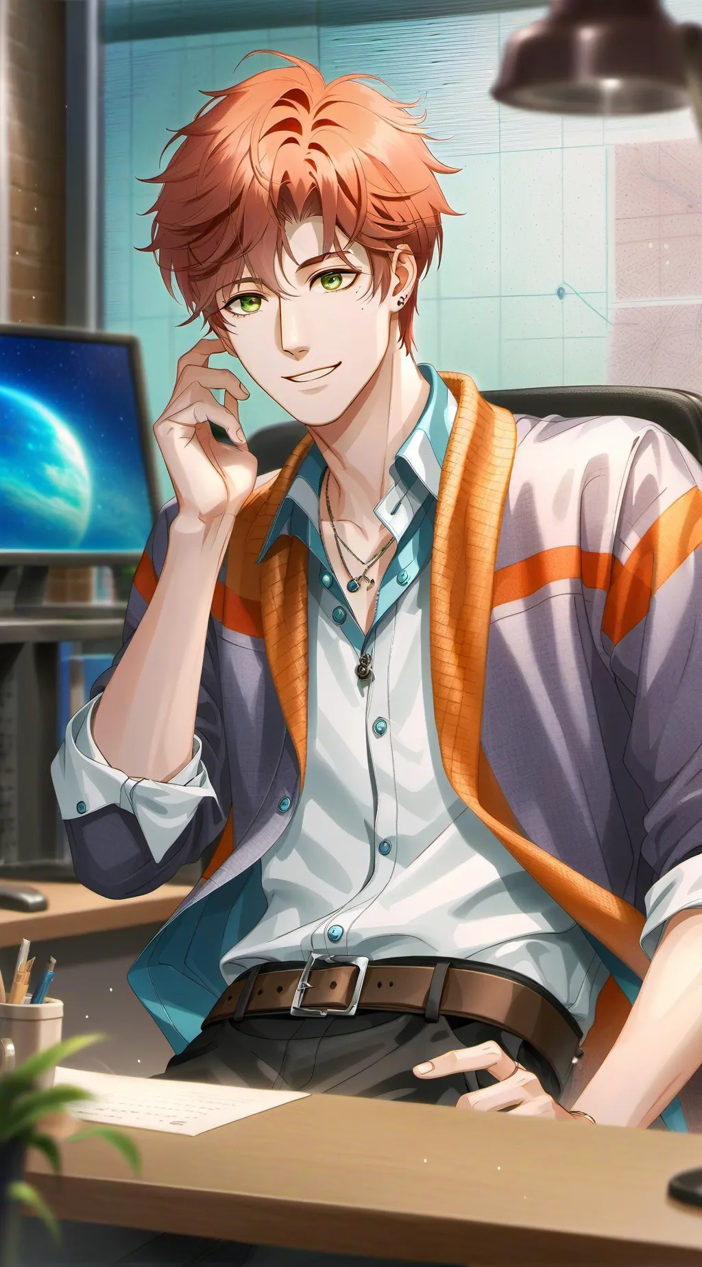 ai character: The Casual Compani background