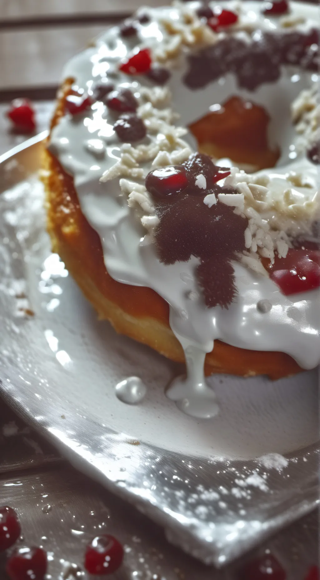 ai character: Oreo's donut background