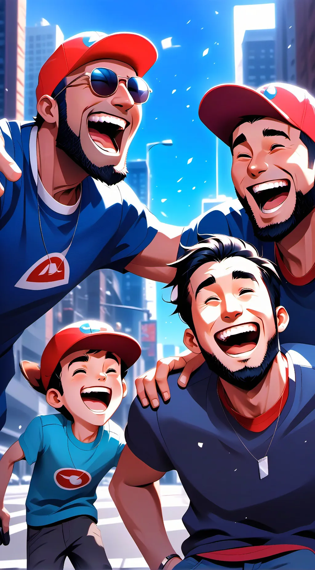 ai character: worst dad jokes  background