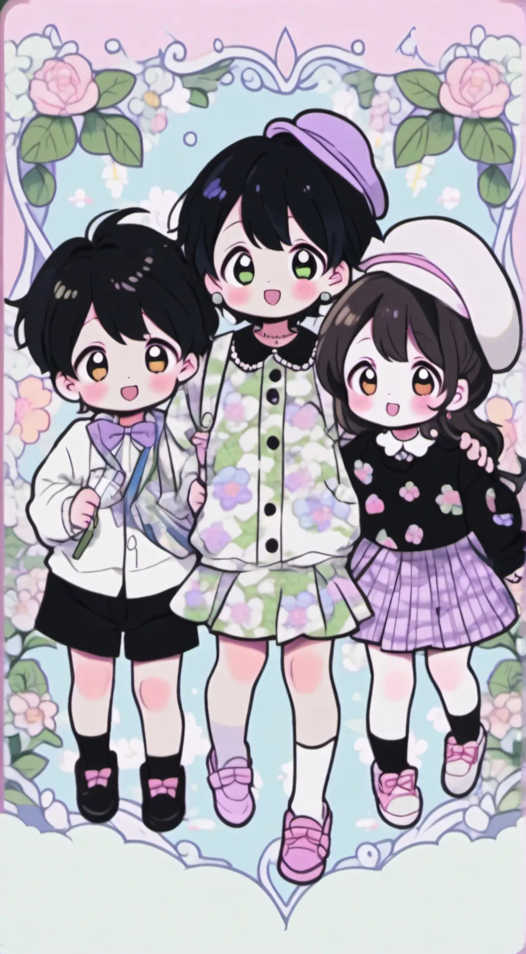 ai character: Dream family❤️ background