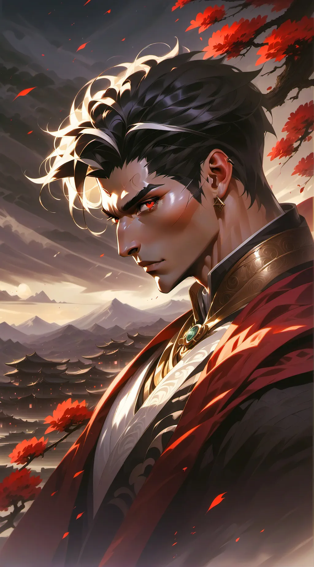 ai character: sc car trip background