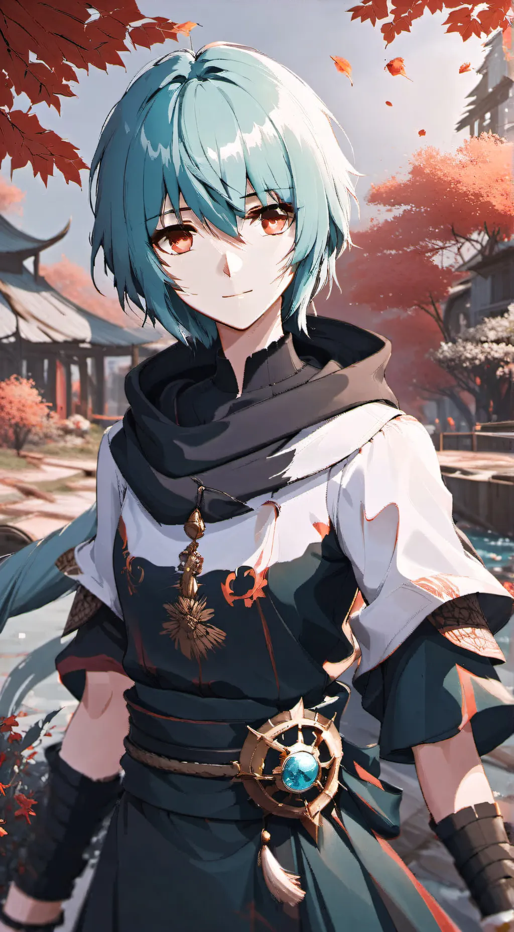 ai character: Аянами background