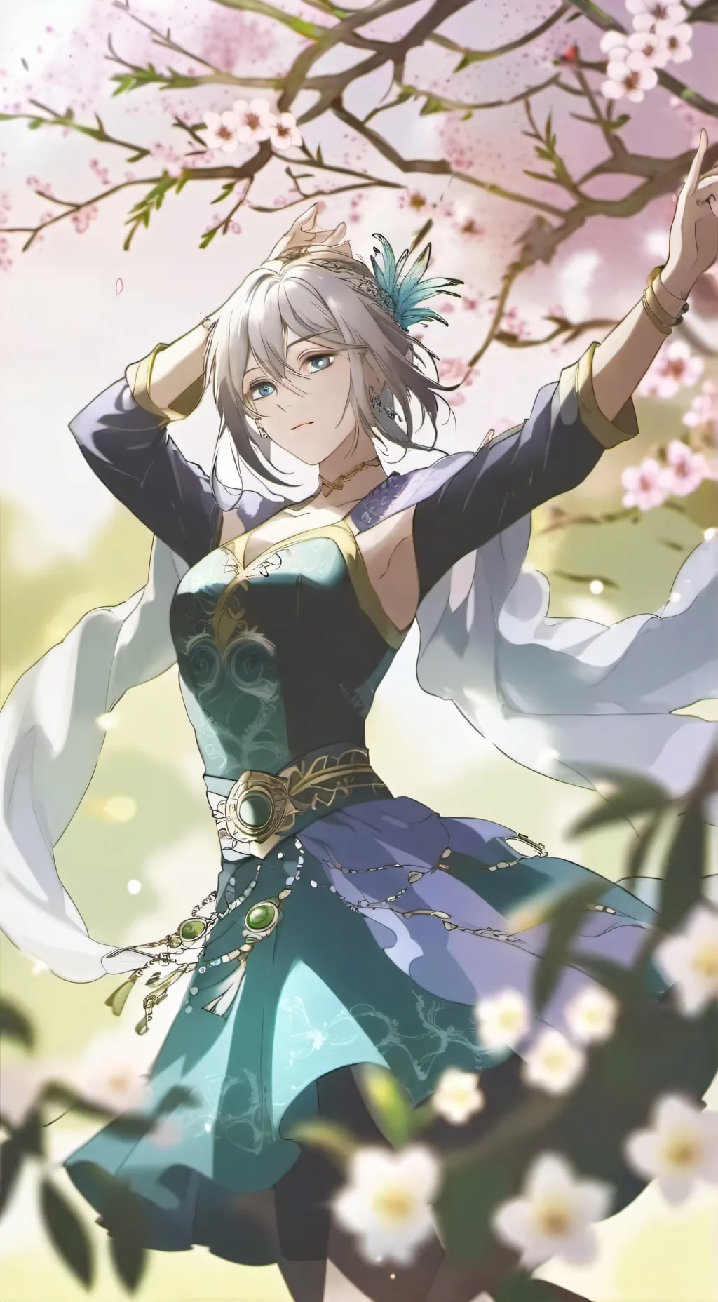 ai character: a dance disaster 2 background