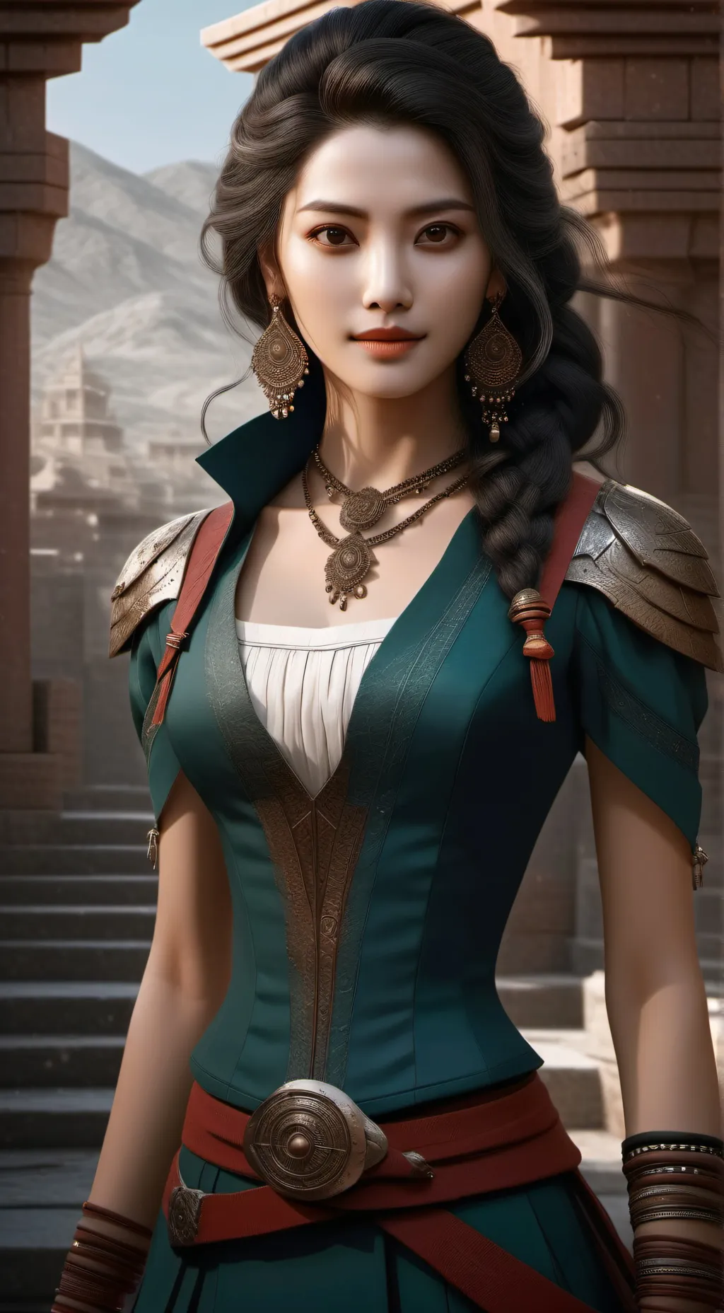 ai character: LILIAN background