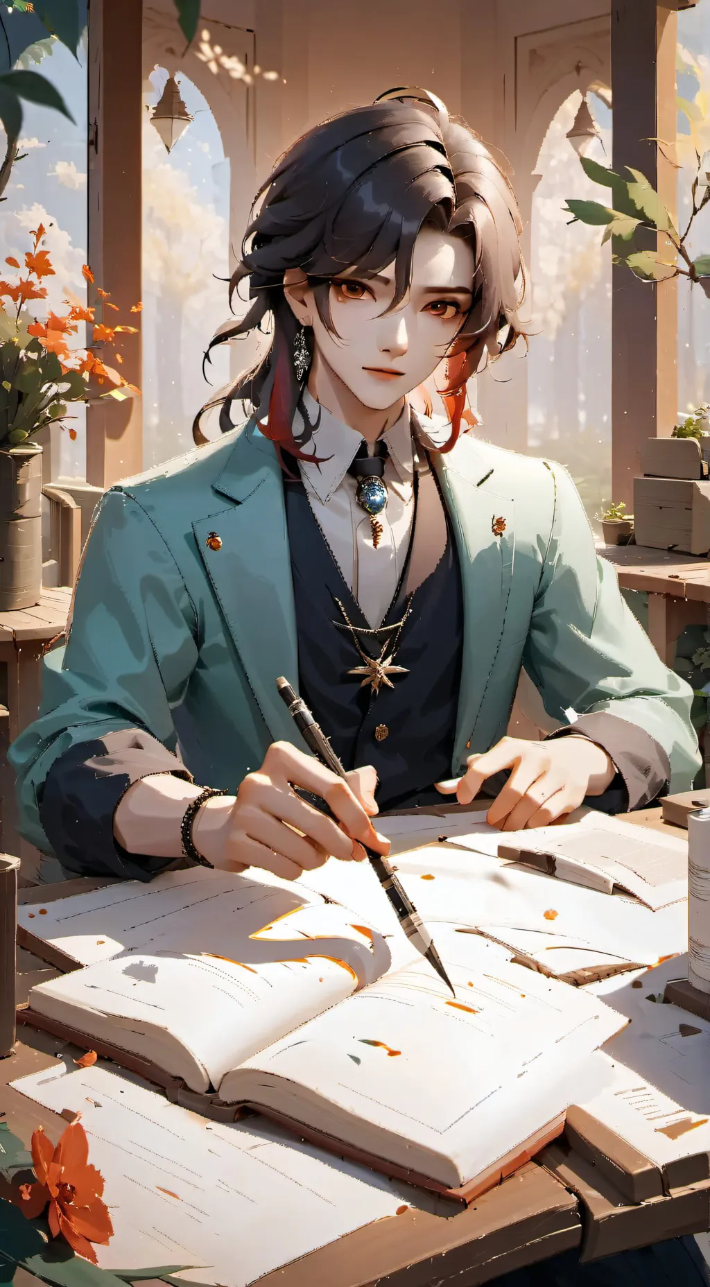 ai character: Max😡 background