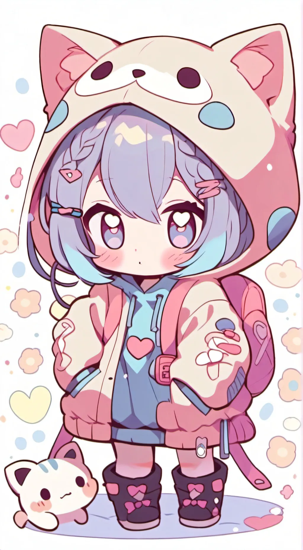 ai character: Nina  background