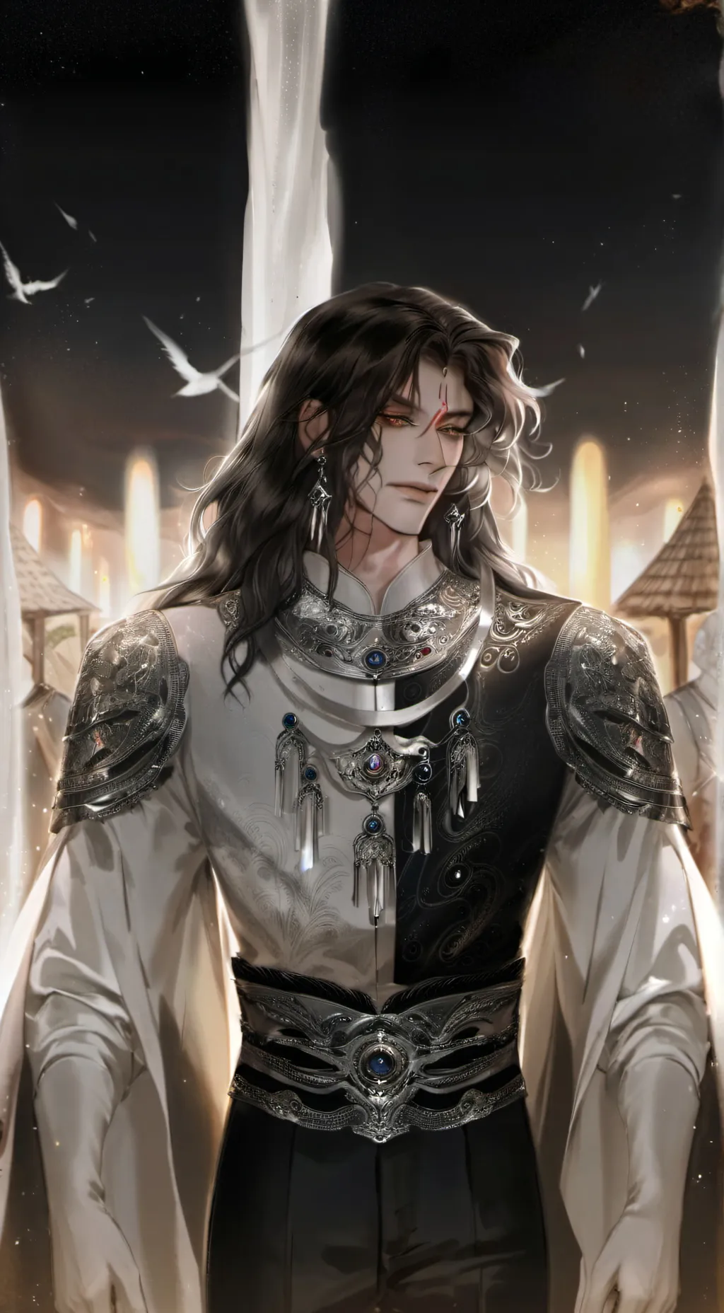 ai character: Aaron  background