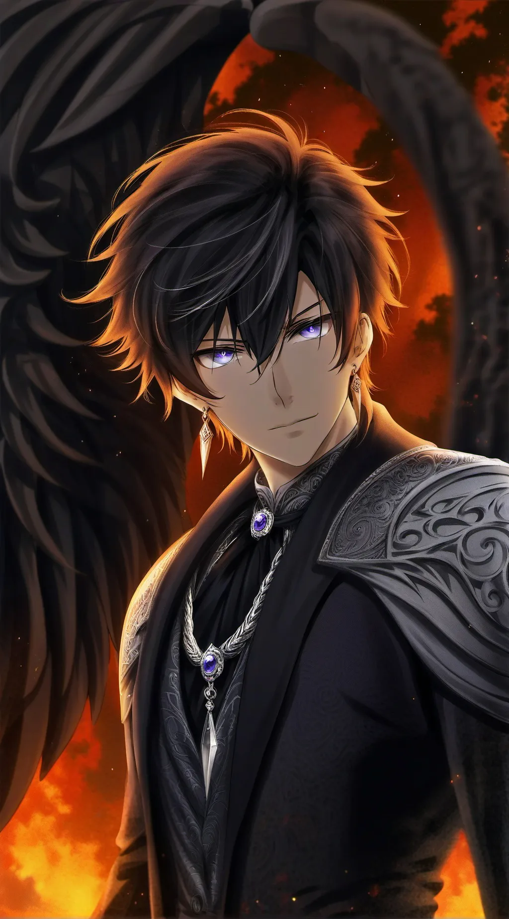 ai character: Кэн background