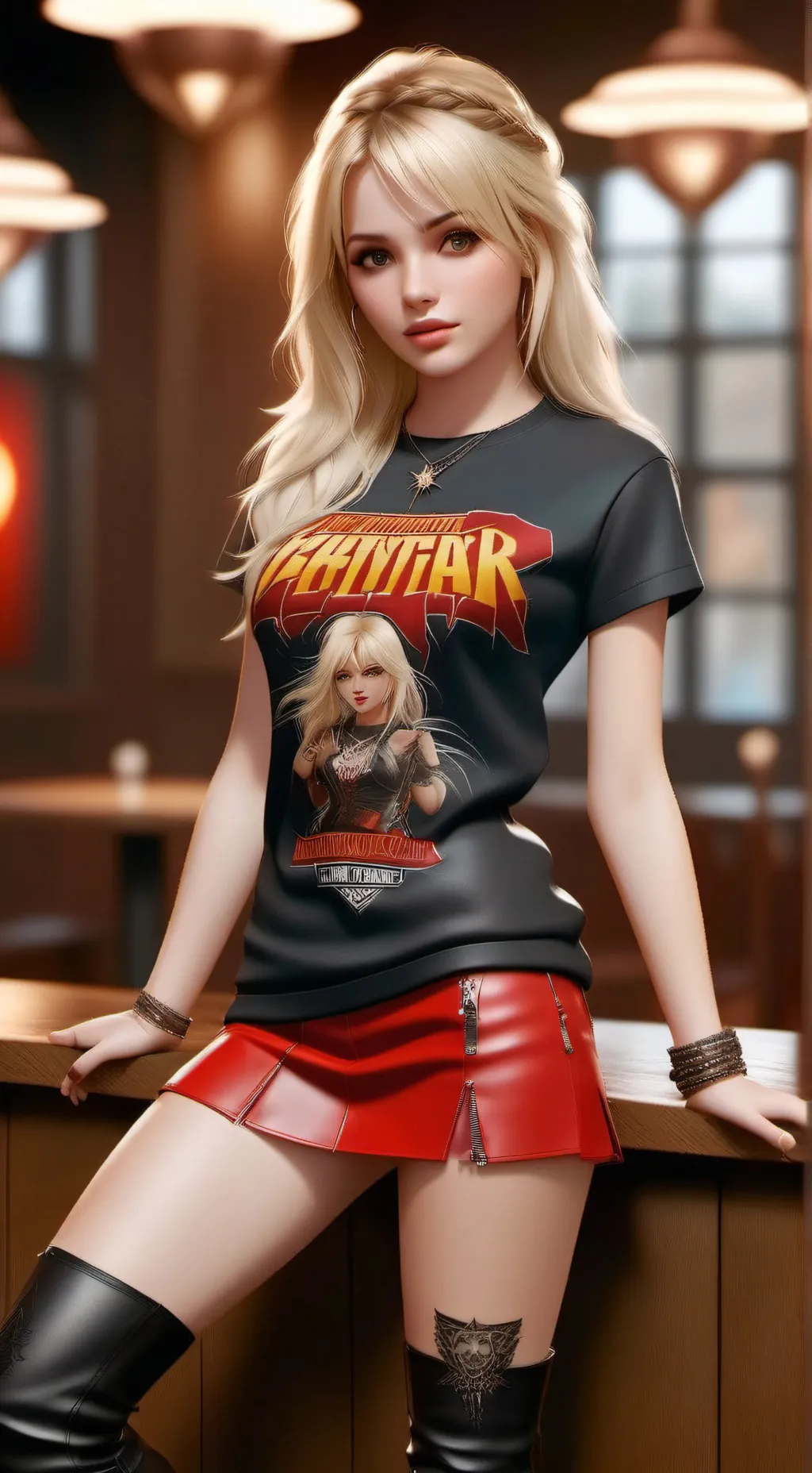 ai character: Lisa background